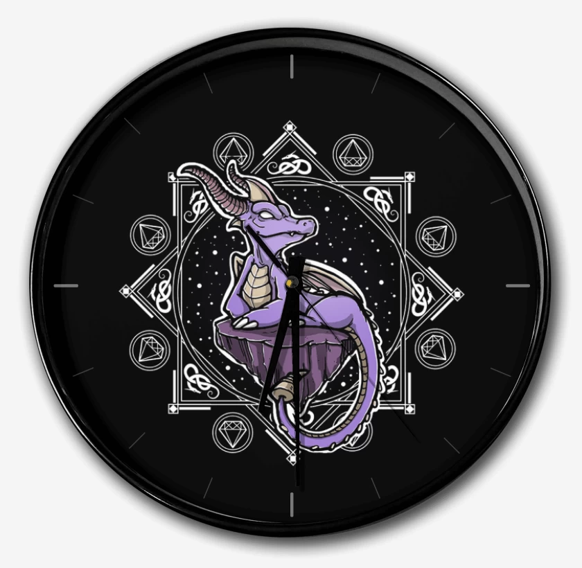 Reloj Negro de Spyro