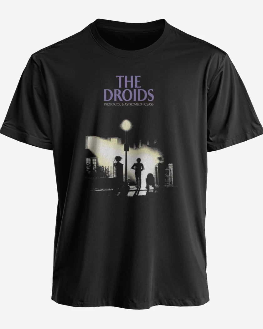 Polera premium Negro de The Droids