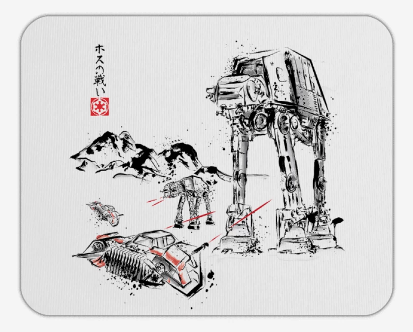 Mousepad Battle of Star Wars