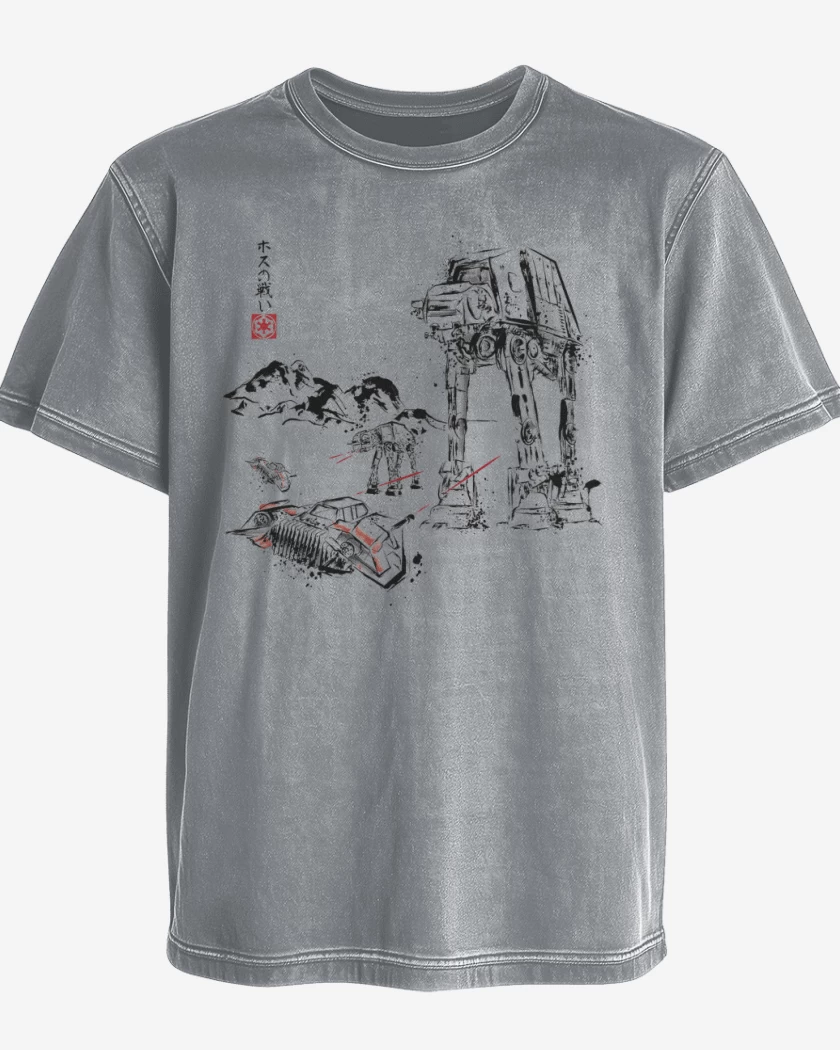 Polera desgastada Battle of Star Wars