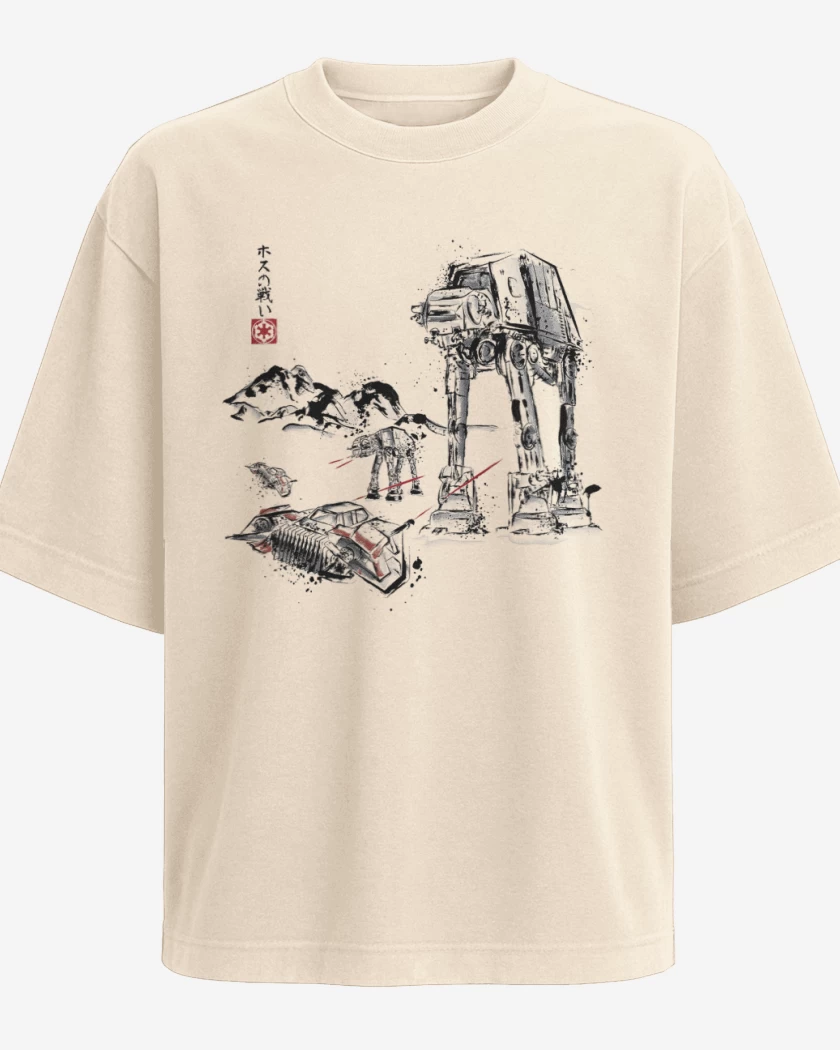 Polera Oversize Battle of Star Wars