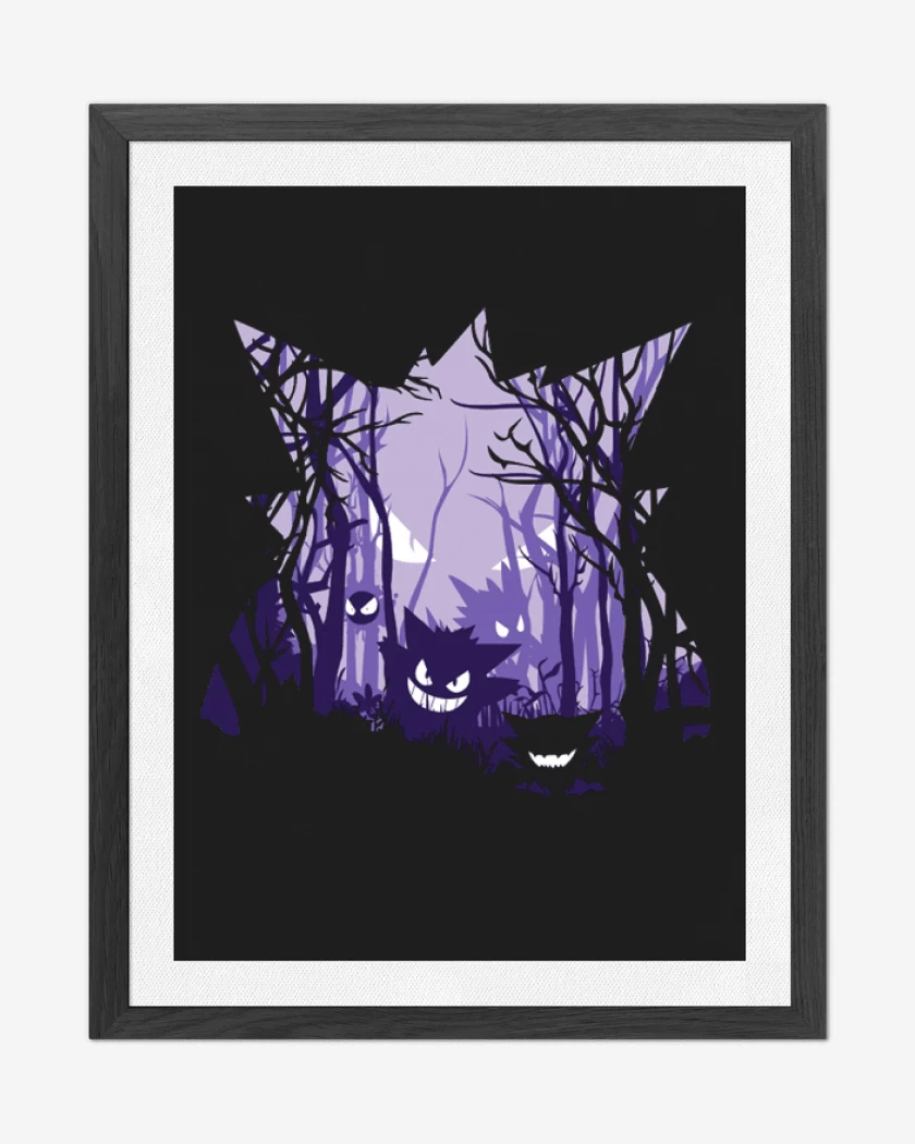 Cuadro decorativo big gengar