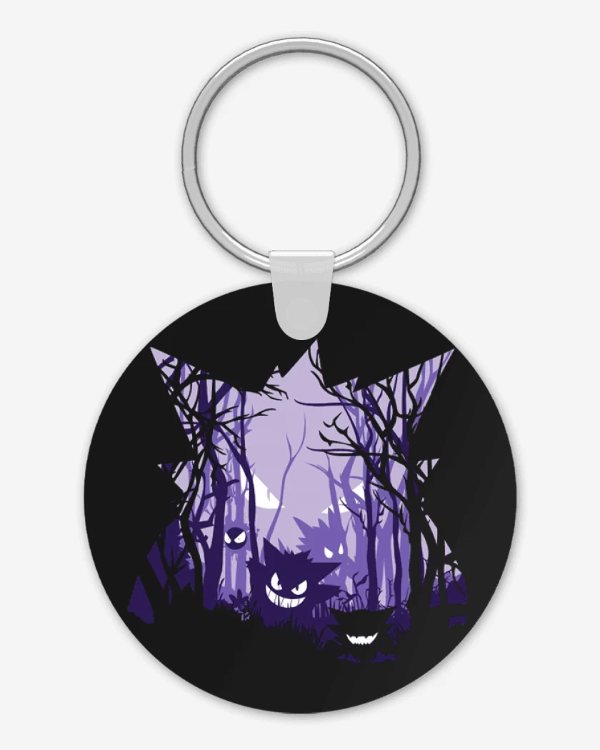Llavero Negro de big gengar
