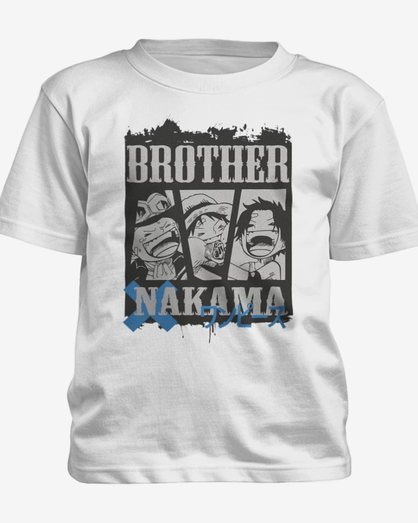 Polera de niño Blanco de Nakamas
