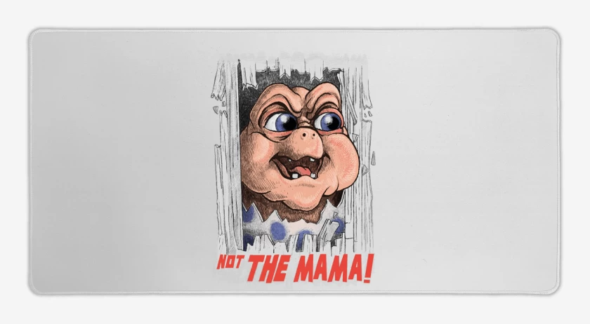 Mouse pad Gamer Blanco de The Mama