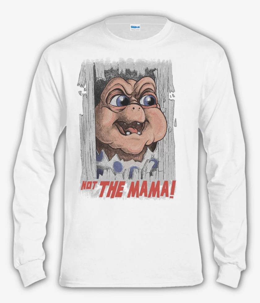 Polera manga larga Blanco de The Mama