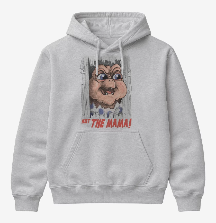 Poleron Canguro básico Gris Melange de The Mama