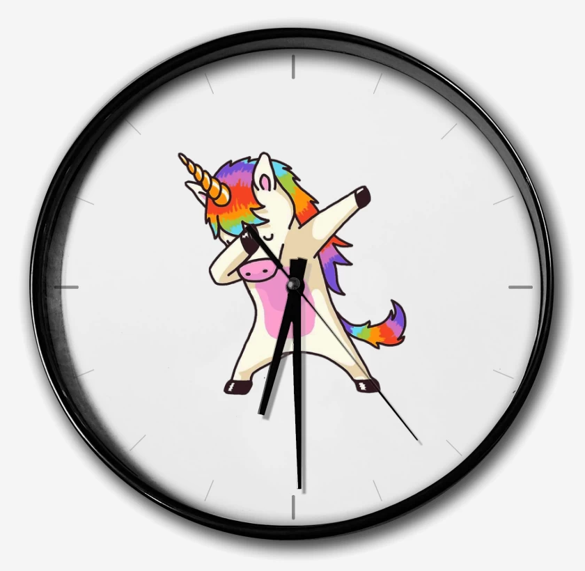 Reloj Blanco de Unicornio