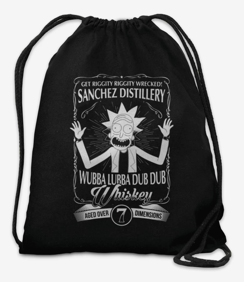 Mochila Negro de Sanchez distillery