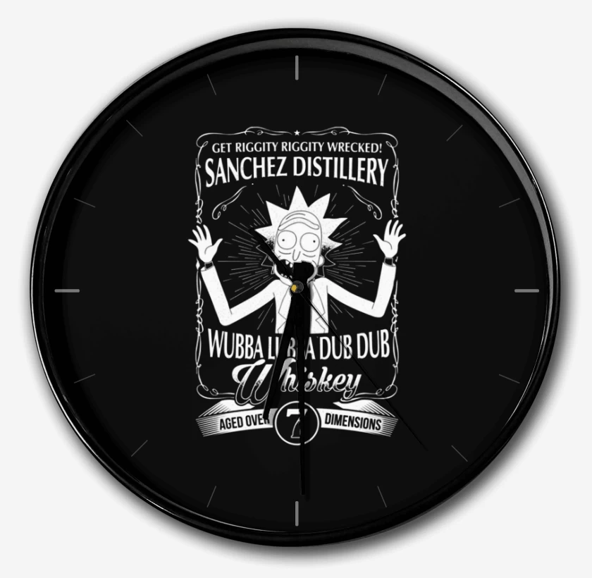 Reloj Negro de Sanchez distillery