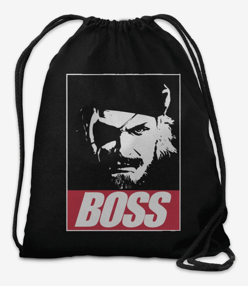 Mochila Negro de Solid Snake - Boss