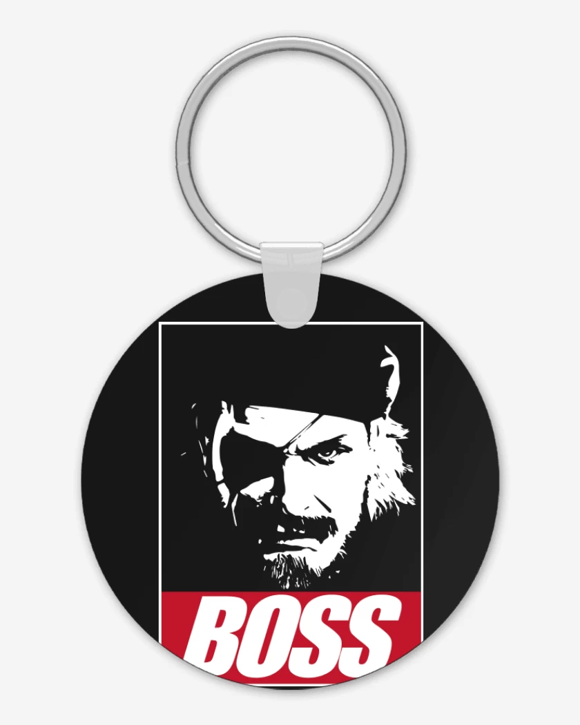Llavero Negro de Solid Snake - Boss