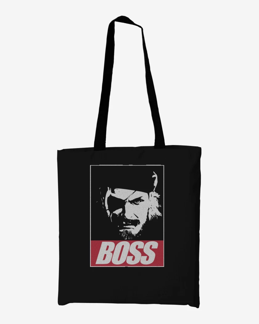 Totebag Negro de Solid Snake - Boss