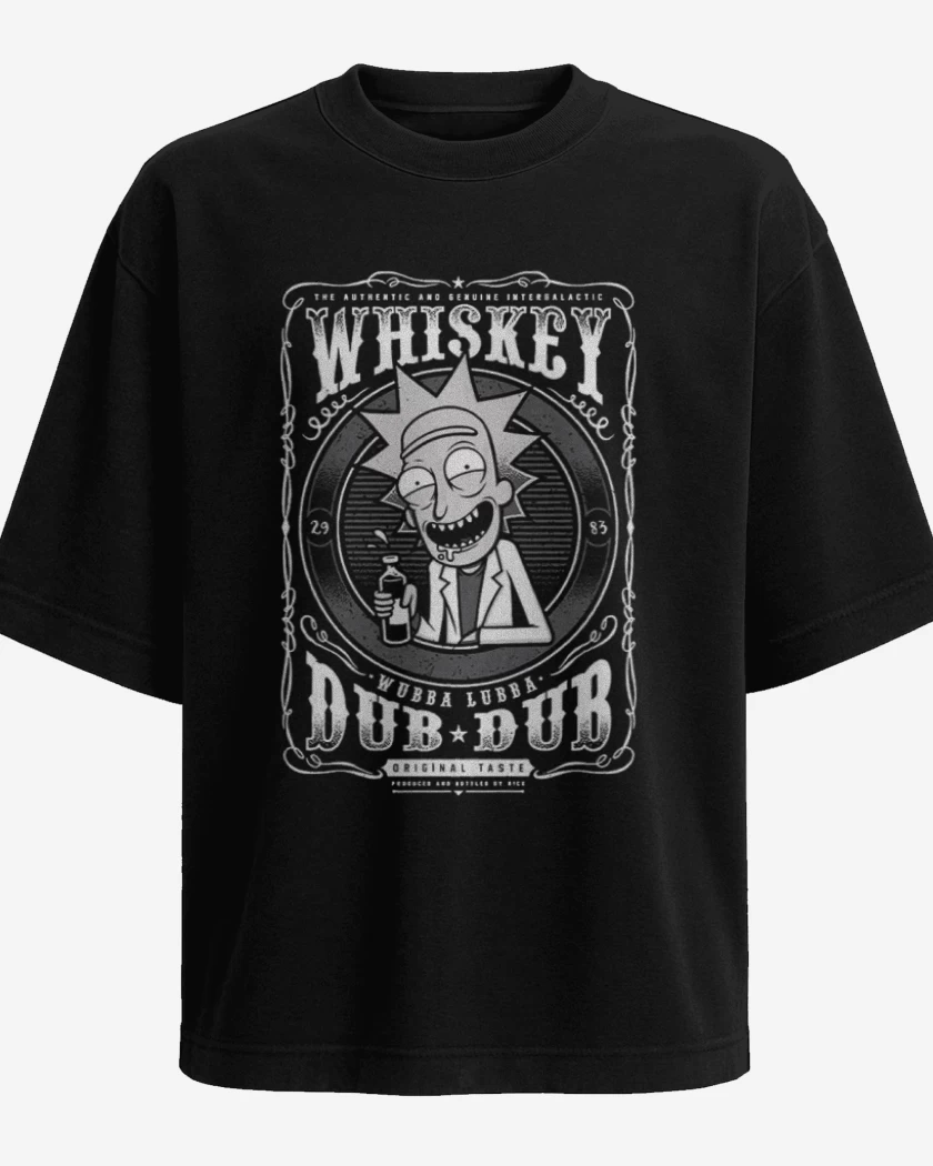 Polera Oversize whiskey dub dub