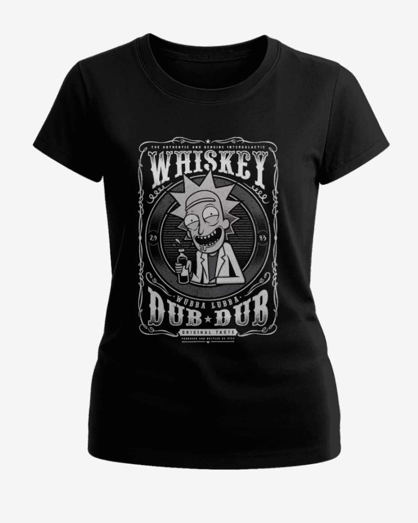 Polera de Mujer Negro de whiskey dub dub