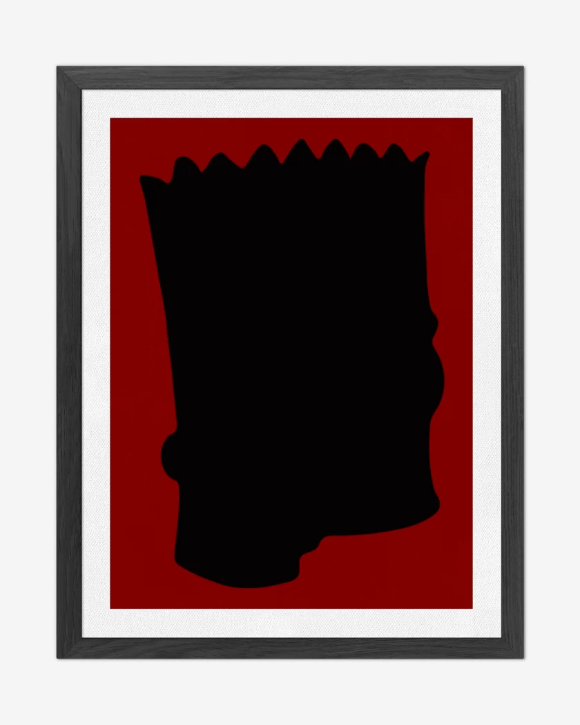 Cuadro decorativo Rojo de Bart 