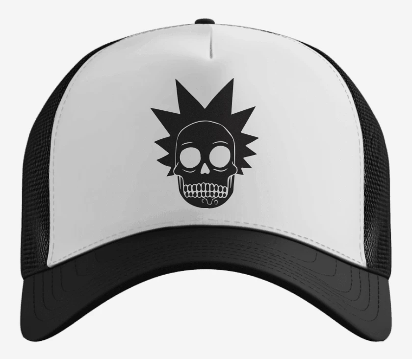 Gorro Blanco de Skull rick
