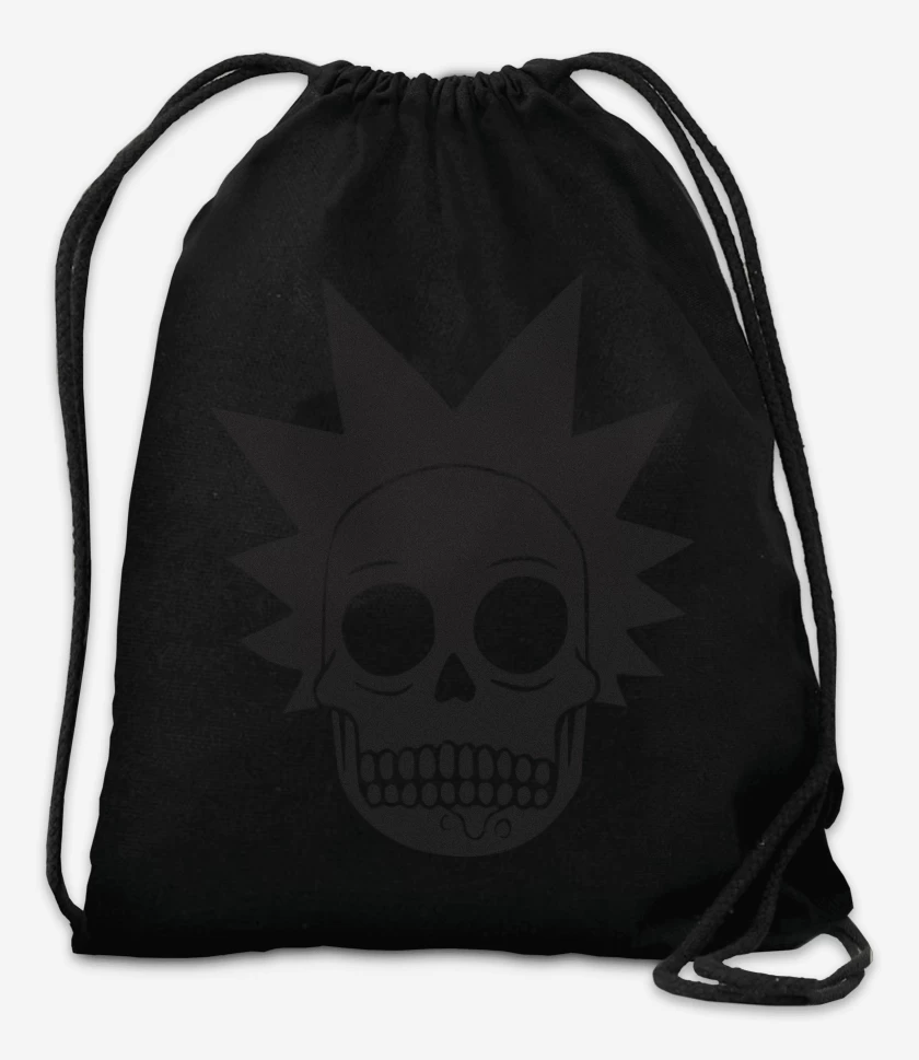 Mochila Negro de Skull rick