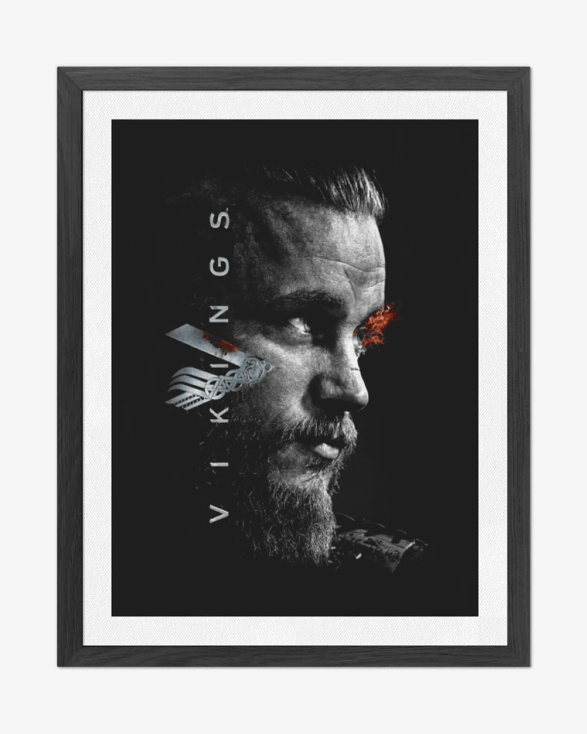 Cuadro decorativo Negro de Vikings 2