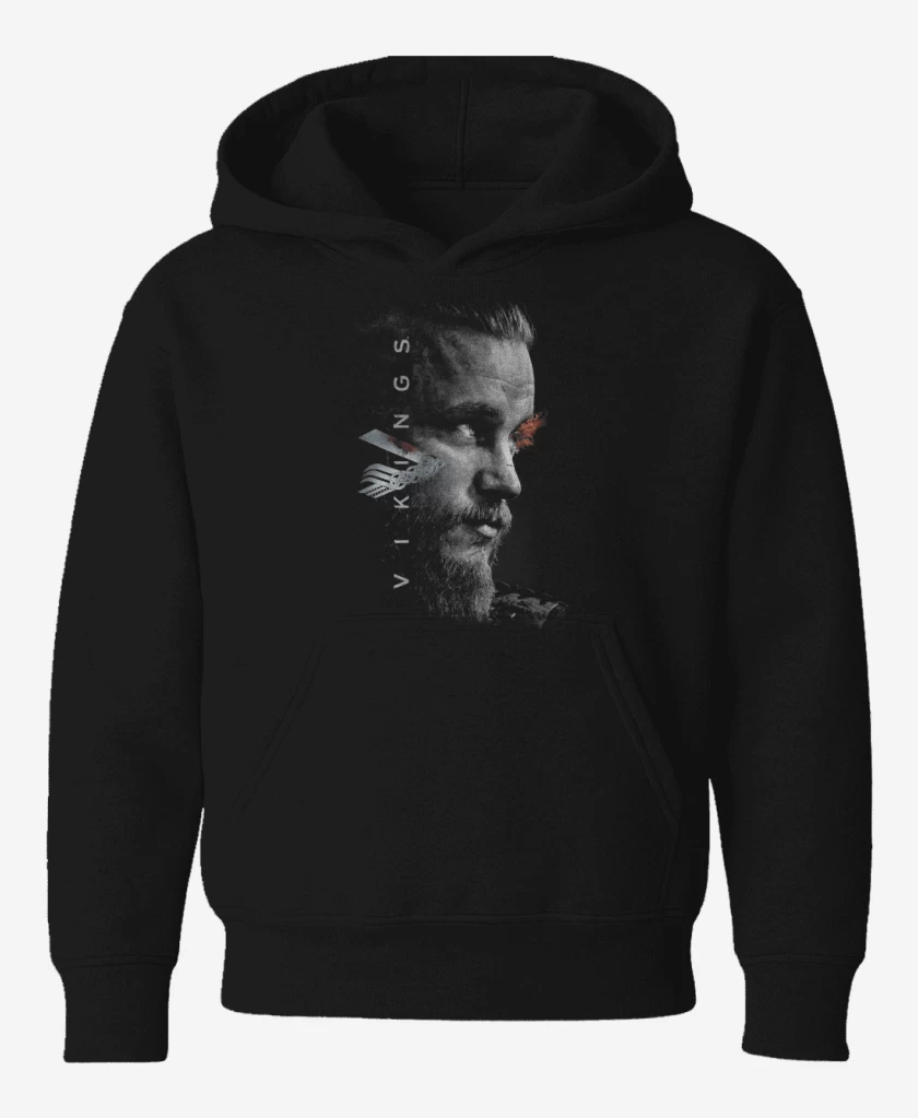 Poleron de niño Negro de Vikings 2