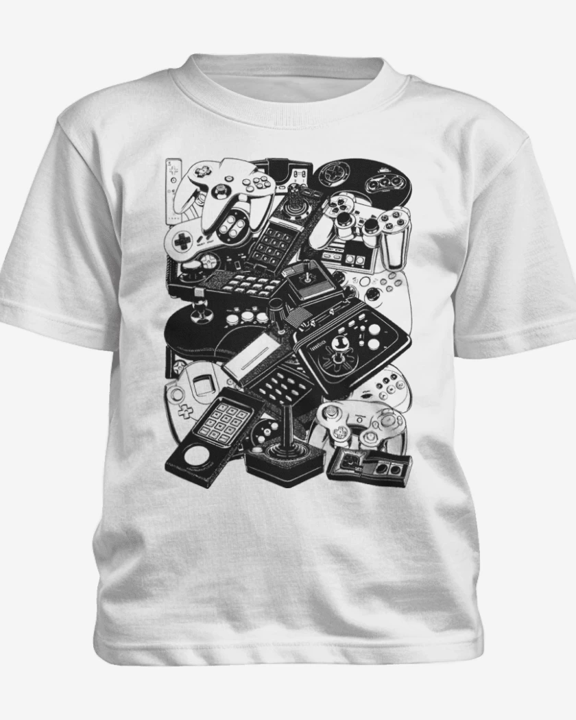 Polera de niño Blanco de New joysticks