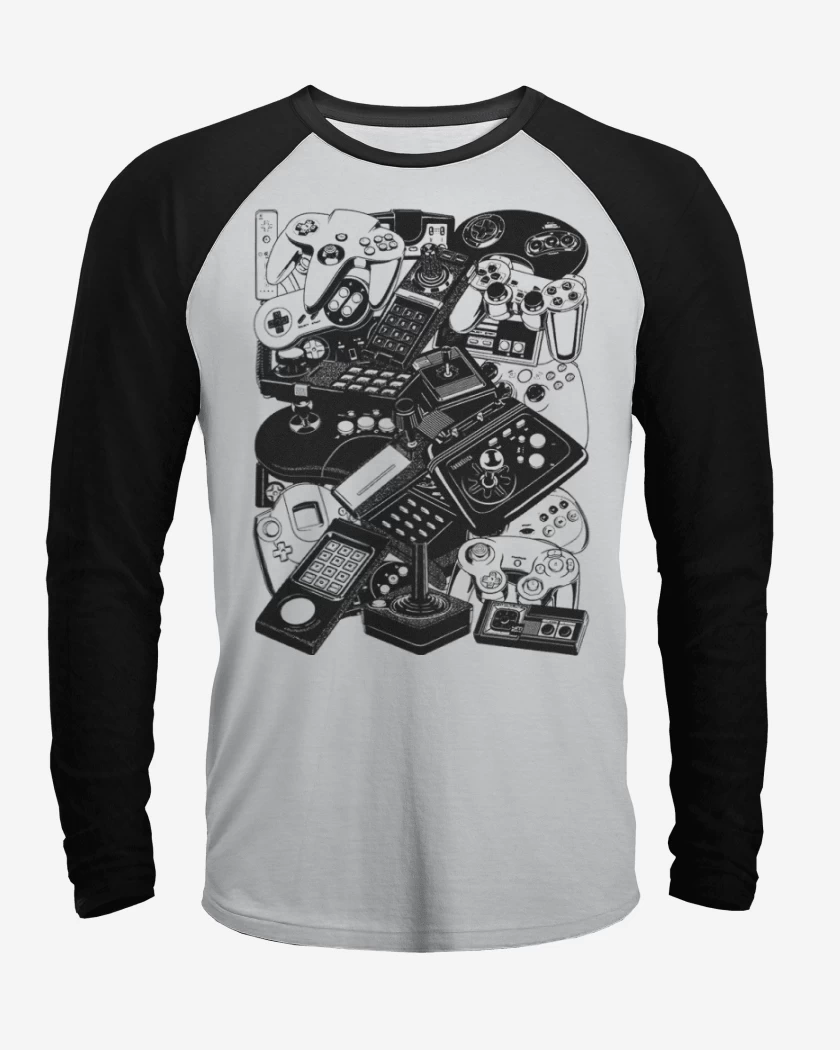 Polera Raglan New joysticks