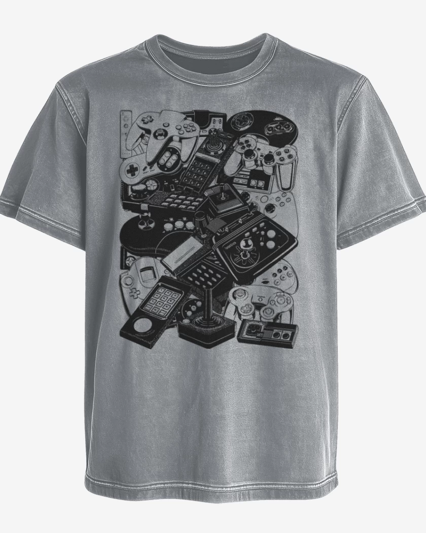 Polera desgastada New joysticks