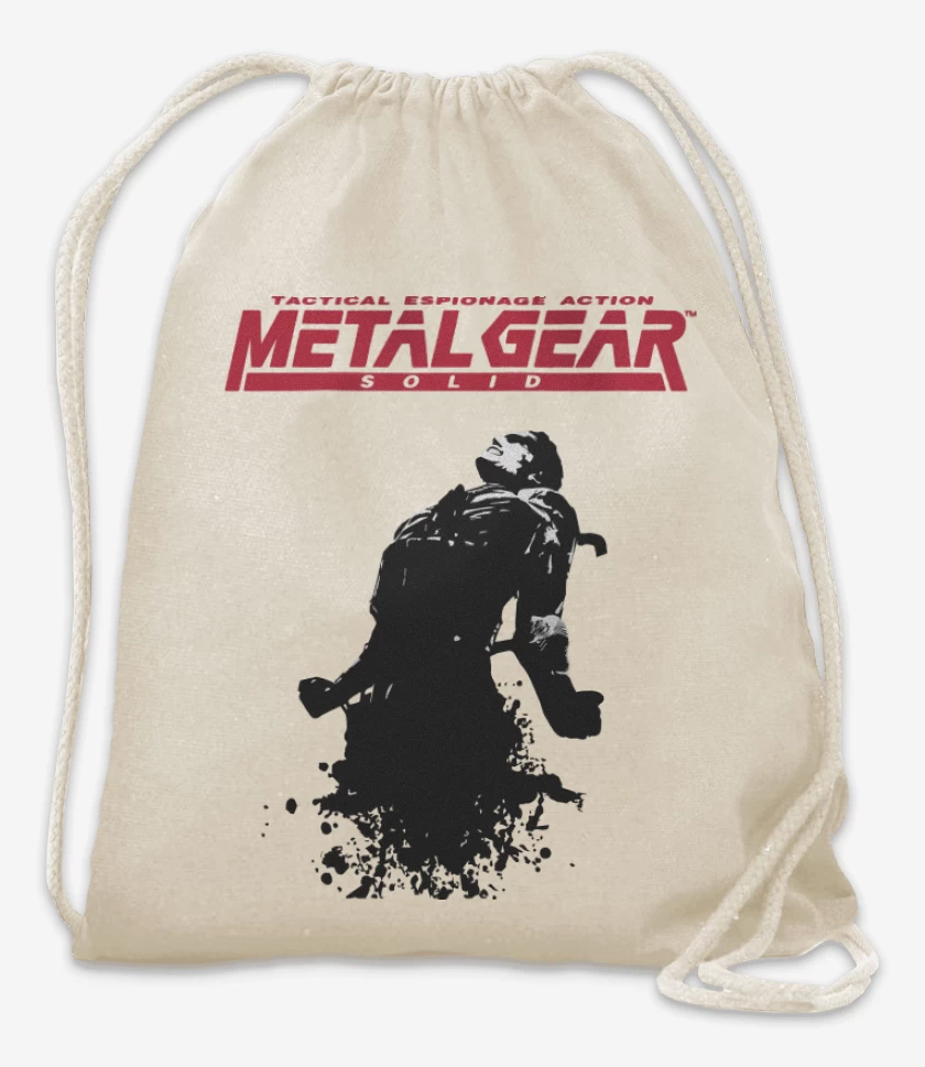 Mochila Blanco de Megal Gear - Snake