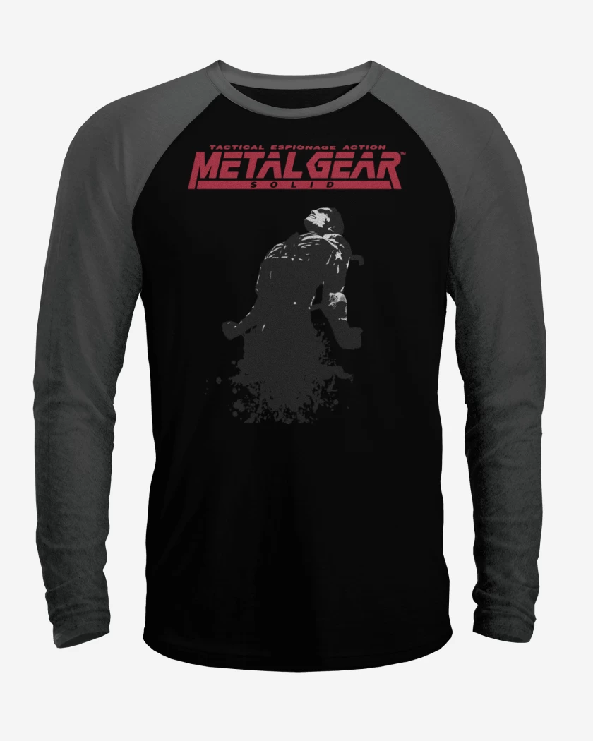 Polera Raglan Megal Gear - Snake