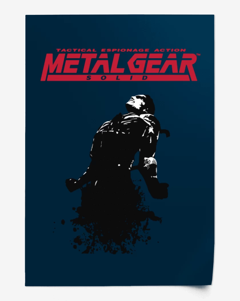 Print Megal Gear - Snake