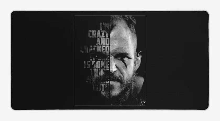 Mouse pad Gamer Negro de Floki