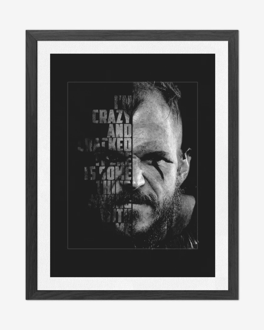 Cuadro decorativo Negro de Floki