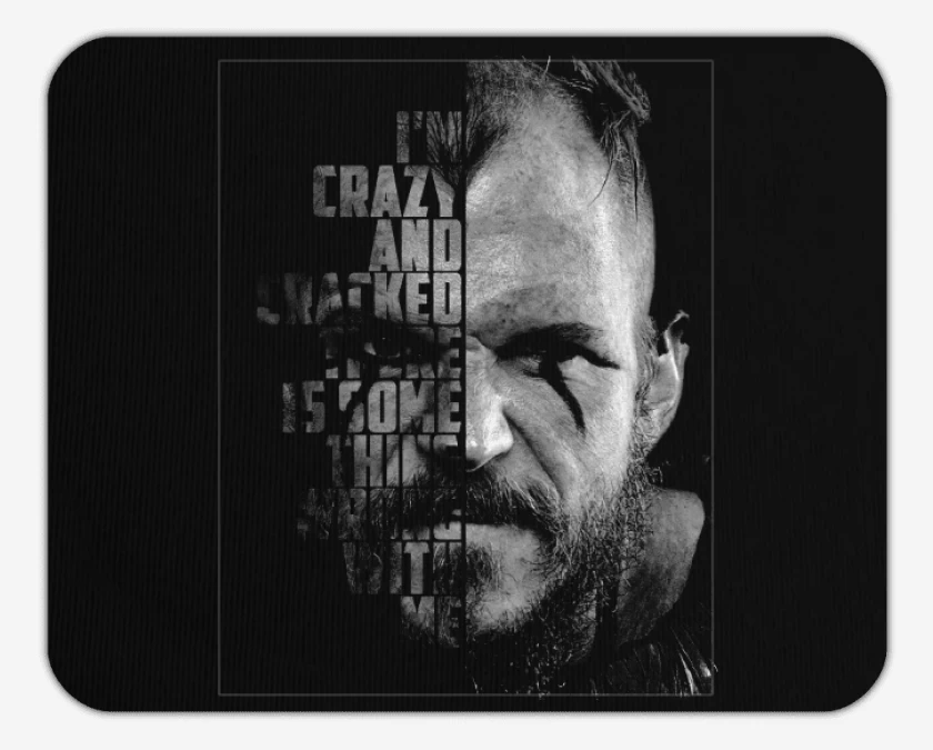 Mousepad Negro de Floki