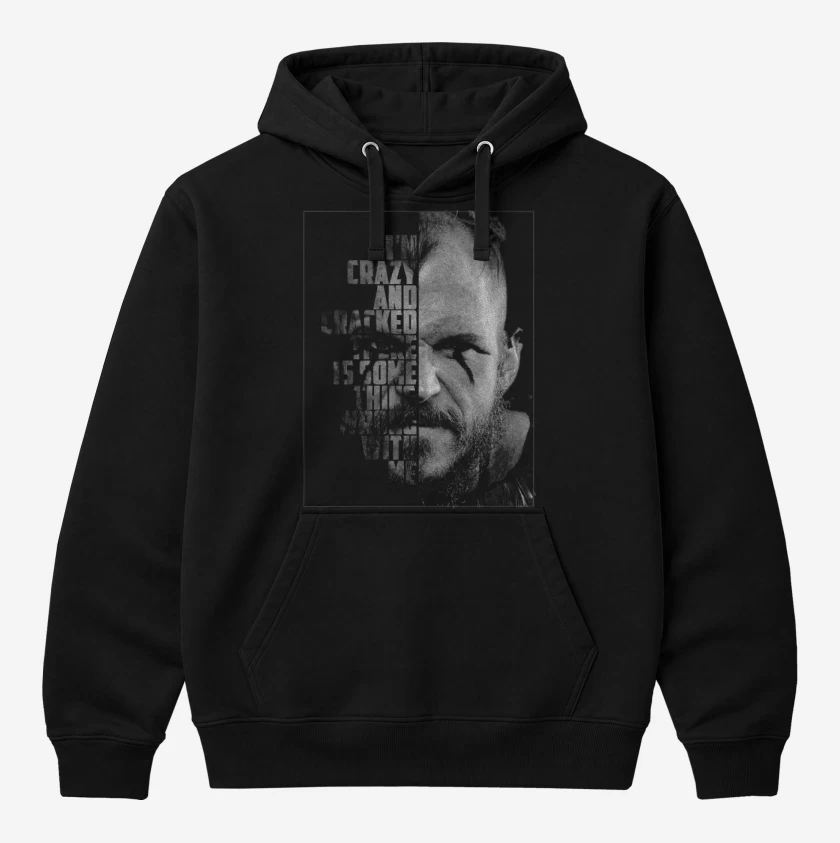 Polerón Canguro Negro de Floki