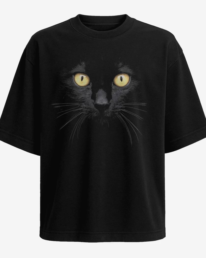 Polera Oversize Gatito 8000