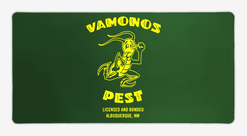 Mouse pad Gamer Verde jade de Vamonos Pest