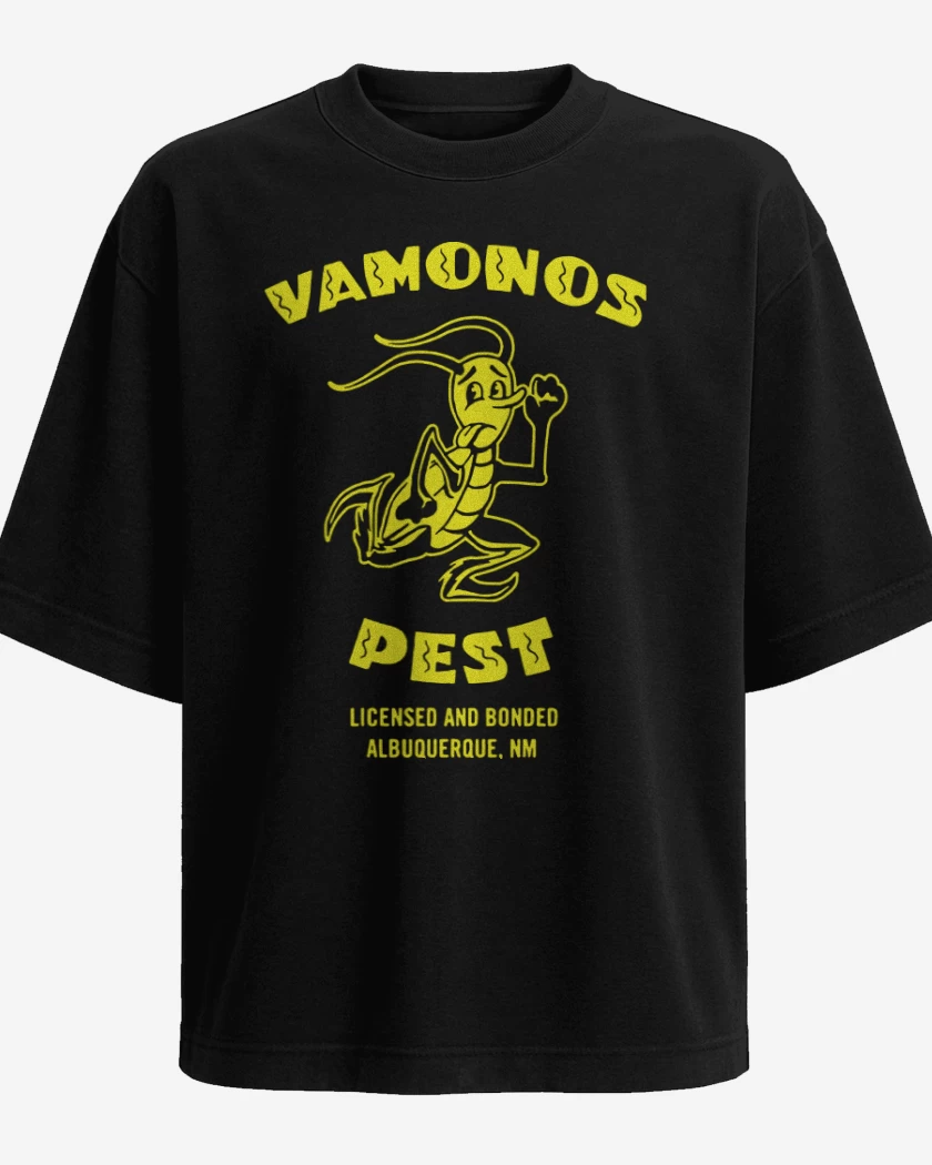 Polera Oversize Negro de Vamonos Pest