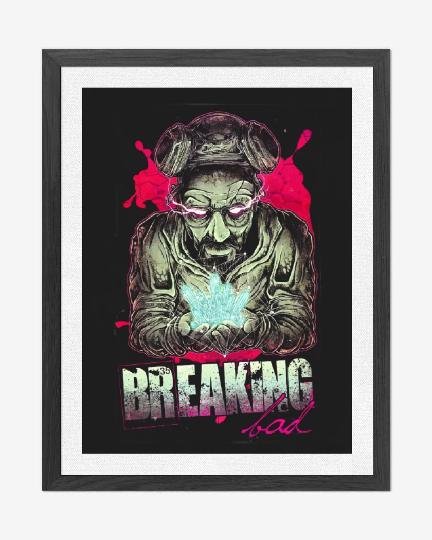 Cuadro decorativo Negro de Breaking Trip