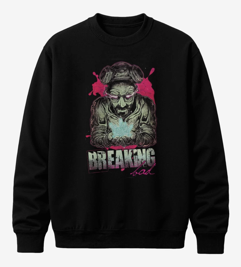 Poleron polo Negro de Breaking Trip