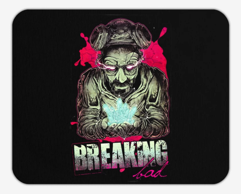 Mousepad Negro de Breaking Trip