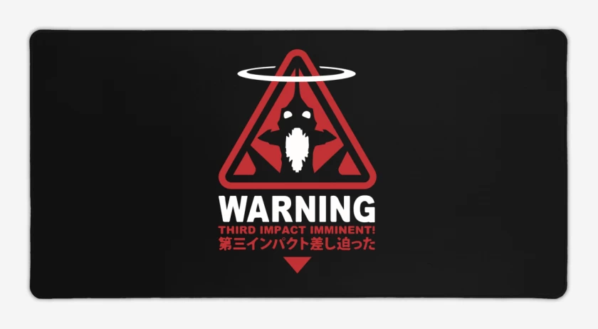 Mouse pad Gamer Negro de Eva peligro