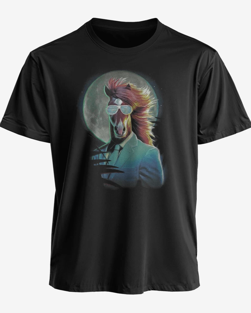 Polera premium Negro de BOJACK NIGHT