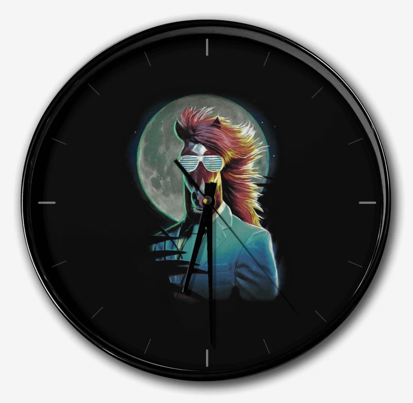 Reloj Negro de BOJACK NIGHT