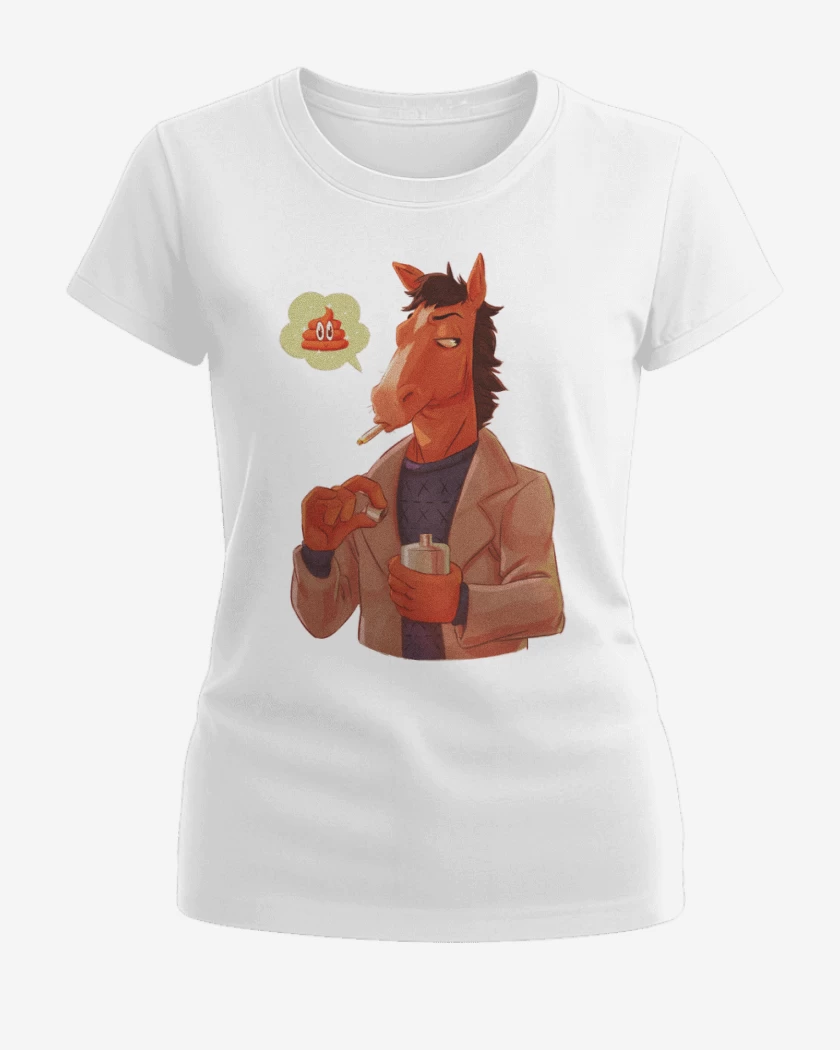 Polera de Mujer Blanco de BOJACK