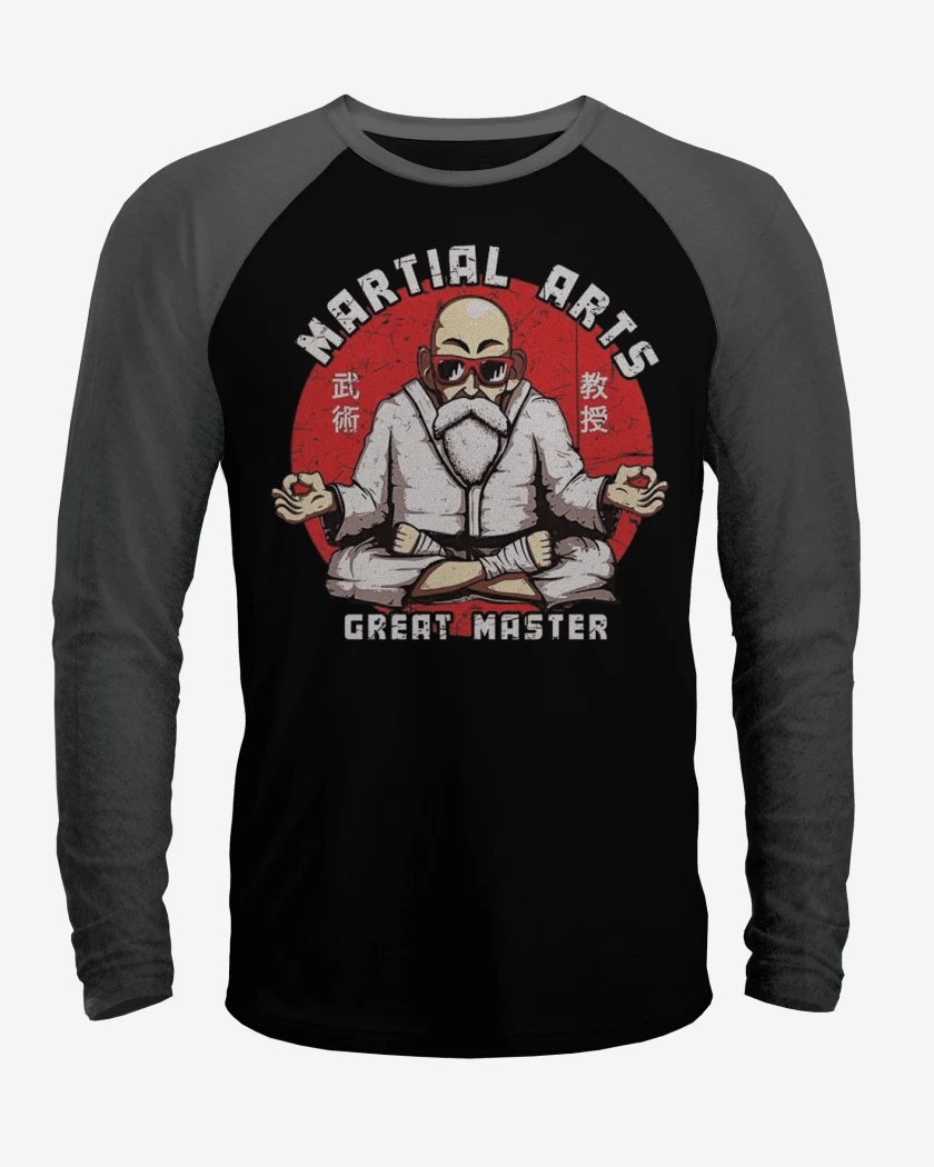 Polera Raglan Roshi martial arts