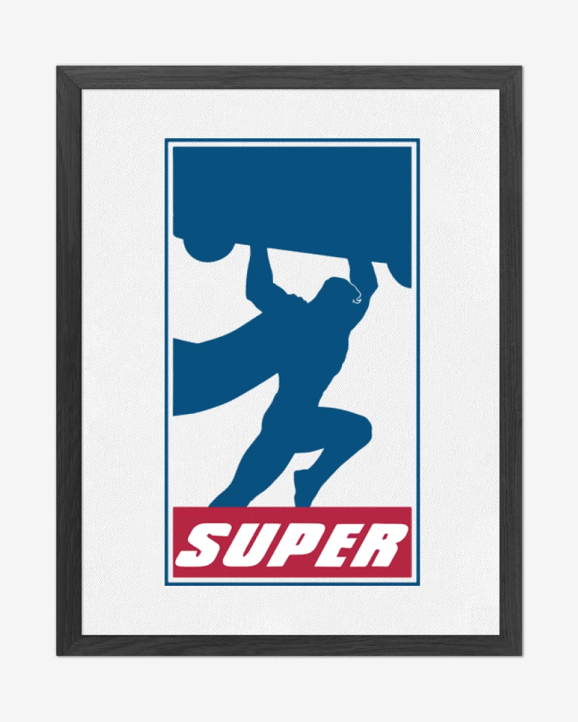 Cuadro decorativo Super