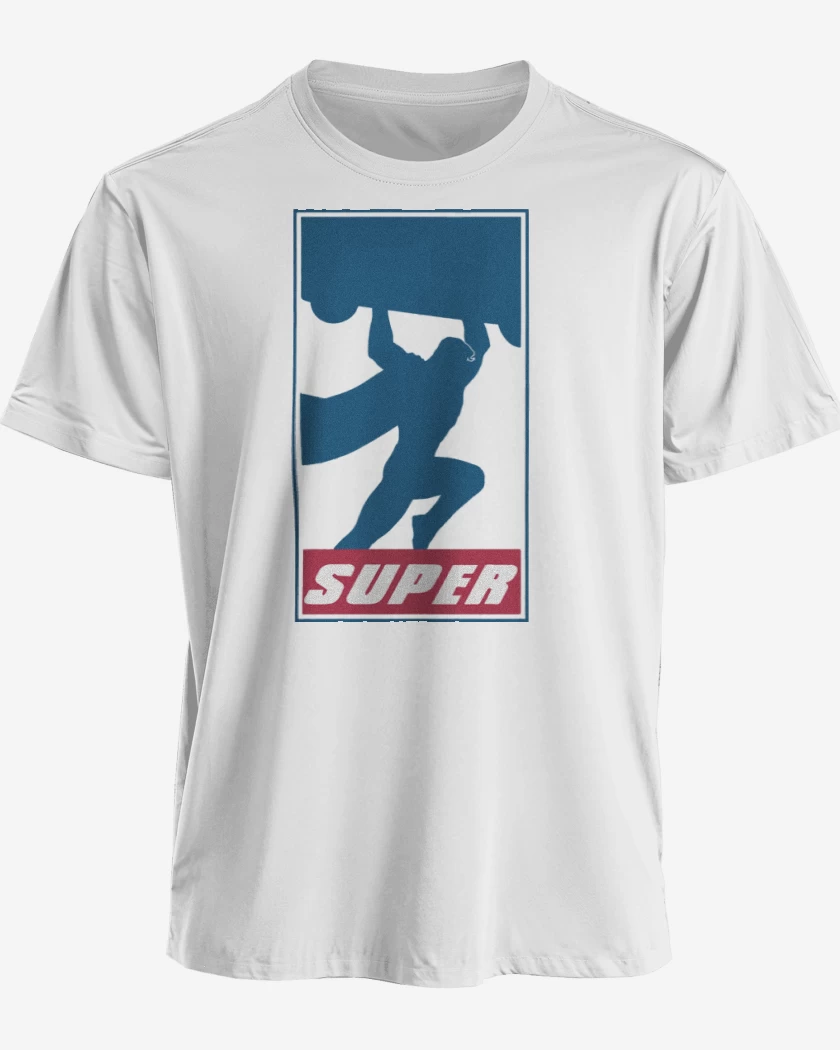 Polera premium Blanco de Super