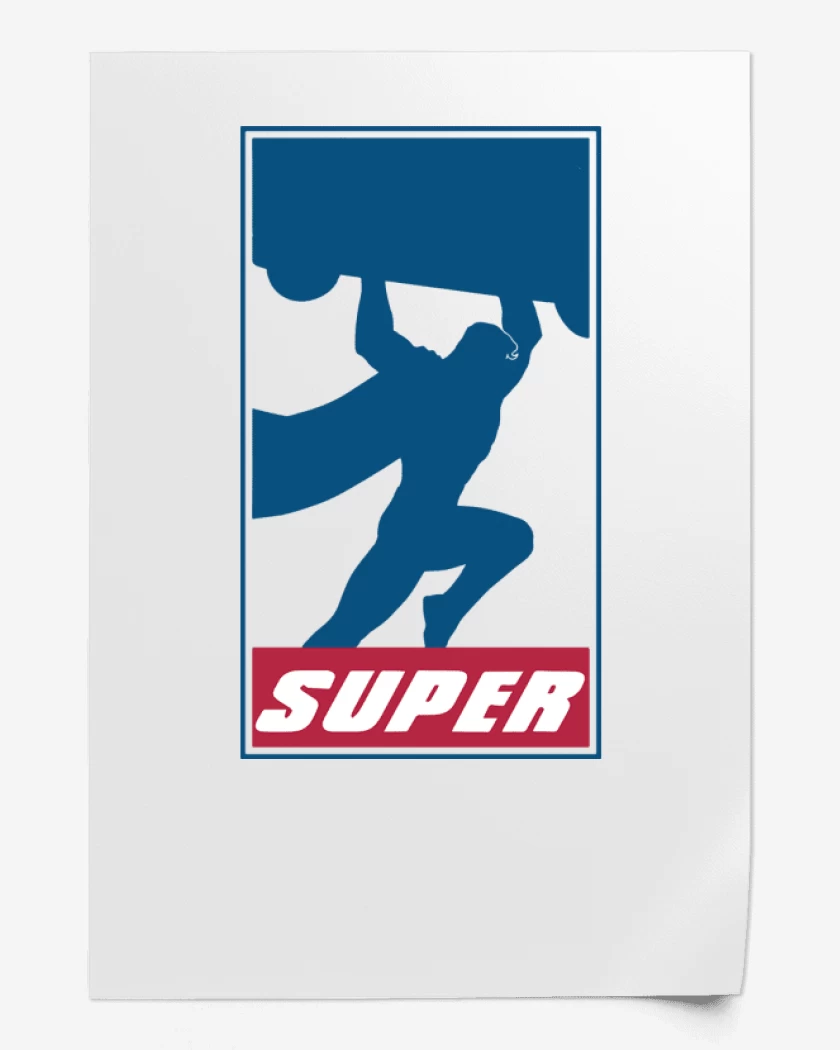 Print Blanco de Super