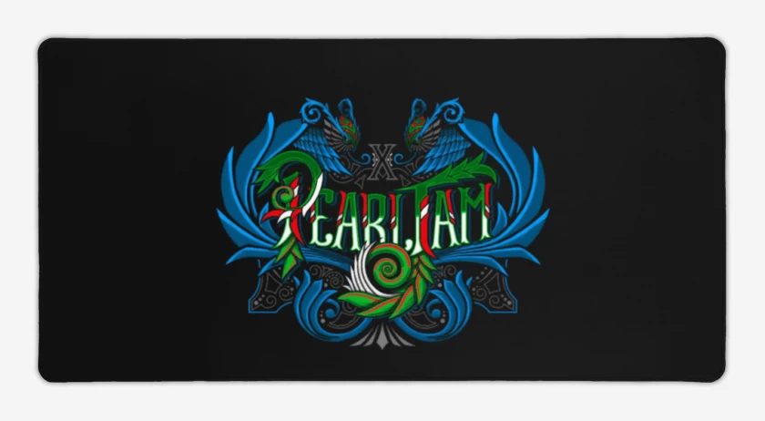 Mouse pad Gamer Negro de Pearl Jam lineas
