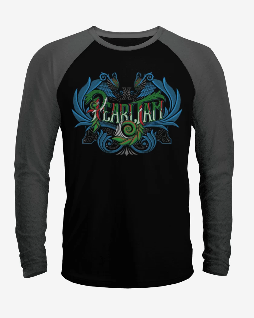 Polera Raglan Pearl Jam lineas